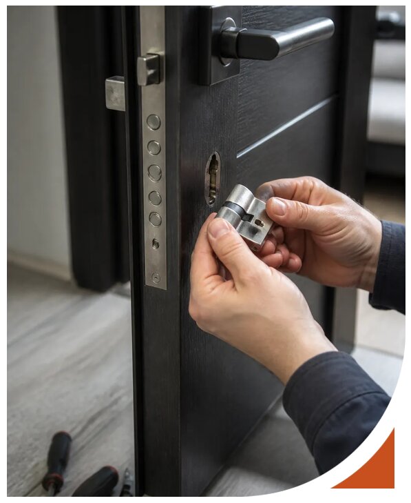 Срочный ремонт замка с прокруткой личинки на дому в Лобне